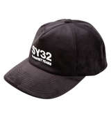 SY32 by SWEET YEARS ベロア3レイヤーキャップ ブラック