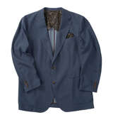 MANCHES マルーデライトデニムスーツ ネイビー