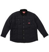 Coleman キルトシャツジャケット ブラック