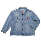 YOIDORE チベタンデニムジャケット インディゴブルー