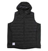 EVERLAST 脇切替防風フードベスト ブラック