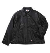 DICKIES フェイクレザーアイゼンハワージャケット ブラック