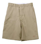 DICKIES 42283ワークショーツ カーキ