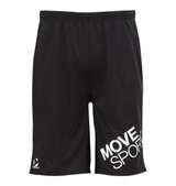 MOVESPORT ビッグロゴハーフパンツ ブラック