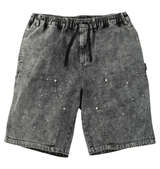 DCSHOES 26DOUBLE KNEE PAINTハーフパンツ ブラックデニム