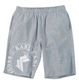 KARL KANI スウェットハーフパンツ ミックスグレー