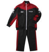 SOUL SPORTS×新日本プロレス 長袖ジャージセット ブラック×レッド