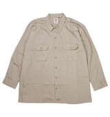 DICKIES 574長袖ワークシャツ デザートサンド