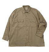 DICKIES 574長袖ワークシャツ(ORIGINAL FIT) カーキ