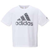 adidas BOSロゴ半袖Tシャツ ホワイト