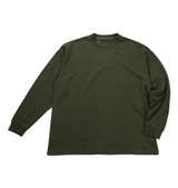 Mc.S.P ワッフルクルーネック長袖Tシャツ カーキ