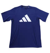 adidas M TR-ES FR LOGO半袖Tシャツ ダークブルー