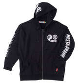 NESTA BRAND 裏毛フルジップパーカー ブラック