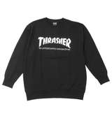 THRASHER MAG LOGOクルートレーナー ブラック