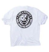 新日本プロレス 棚橋弘至「PRESIDENT ACE」半袖Tシャツ ホワイト