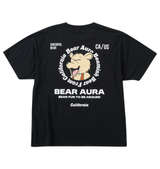 Bear Aura T/C天竺サガラ刺繍半袖Tシャツ ブラック