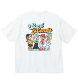 ATC×NEW JACK イラスト半袖Tシャツ ホワイト