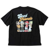 ATC×NEW JACK イラスト半袖Tシャツ ブラック