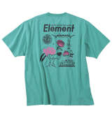 ELEMENT AGE OF半袖Tシャツ ライトグリーン
