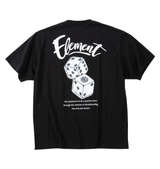 ELEMENT DICE半袖Tシャツ ブラック