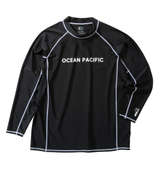 OCEAN PACIFIC 長袖ラッシュガード ブラック