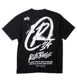 RealBvoice DRYストレッチポケット付半袖Tシャツ ブラック