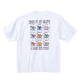 (What it isNt) 天竺プリント半袖Tシャツ ホワイト