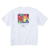 (What it isNt) 天竺プリント半袖Tシャツ ホワイト