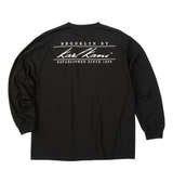 KARL KANI 天竺長袖Tシャツ ブラック