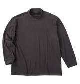 Mc.S.P ストレッチフリースハイネック長袖Tシャツ チャコール