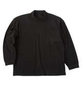 Mc.S.P ストレッチフリースハイネック長袖Tシャツ ブラック