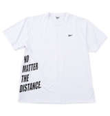 Reebok 穴開きメッシュ半袖Tシャツ ホワイト