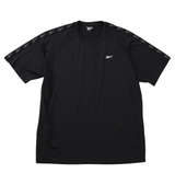 Reebok 穴開きメッシュ半袖Tシャツ ブラック