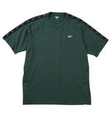 Reebok 穴開きメッシュ半袖Tシャツ カーキ