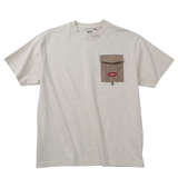 Coleman USAコットンポケット付半袖Tシャツ アイスグレー