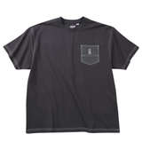 Coleman USAコットンポケット付半袖Tシャツ チャコール
