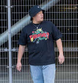 THRASHER Dragon半袖Tシャツ ブラック