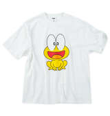ど根性ガエル 天竺半袖Tシャツ ホワイト
