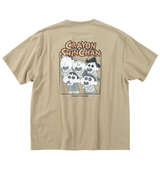 クレヨンしんちゃん 天竺ポケット付半袖Tシャツ ベージュ