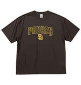 Fanatics MLBフロントワードロゴ半袖Tシャツ ブラウン