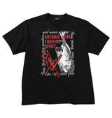 INOKI ISM アントニオ猪木天竺半袖Tシャツ ブラック