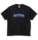 BEN DAVIS 80sデザイン半袖Tシャツ ブラック