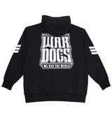 新日本プロレス BULLET CLUB WAR DOGS「WE RUN THE WORLD」プルパーカー ブラック