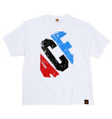 新日本プロレス 棚橋弘至「BIG ACE」半袖Tシャツ ホワイト