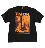 新日本プロレス TMDK「VISION」半袖Tシャツ ブラック×オレンジ