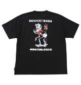 DCSHOES×新日本プロレス STRONG STYLE SKULL半袖Tシャツ ブラック