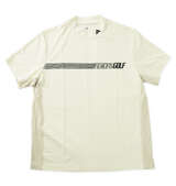 adidas golf CLIMACOOLモックネックサイドメッシュ半袖シャツ ホワイト