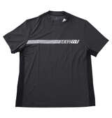 adidas golf CLIMACOOLモックネックサイドメッシュ半袖シャツ ブラック