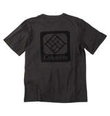 Columbia クイックハイクバックグラフィック半袖Tシャツ ブラックヘザー