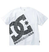 DCSHOES 26BIG STAR半袖Tシャツ ホワイト